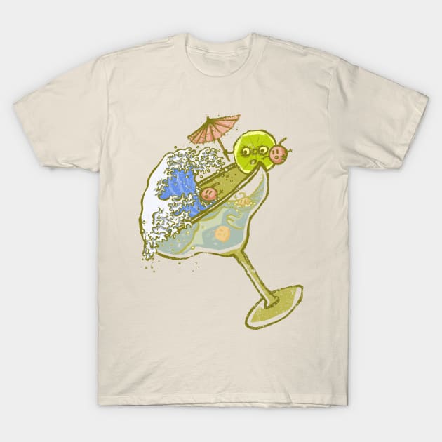 Spilled Drink T-Shirt by kg07_shirts